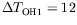 $ \Delta
T_{\text{OH1}}=12$